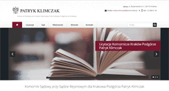 Desktop Screenshot of p.klimczak.ikomornik.pl
